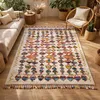 Image de Tapis berbère 40x60 tissé motifs tribaux LYN5 OURIKA A multicolore