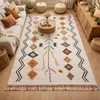 Image de Tapis berbère 80x150 tissé motif ethnic LYN5 OURIKA E ivoire