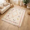 Image de Tapis berbère 160x230 tissé motif ethnic LYN5 JADIDA crème