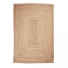 Image de Tapis En Jute 240x340 Fait À La Main Sable Nature