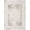 Image de Tapis Oriental 60x110 Rectangle Beige Tissé Motif Ancestral Lyn7 Balrod