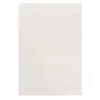 Image de Tapis Shaggy 280x370 Rectangle Tissé Crème Motif Uni Lyn4 Unila