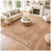 Image de Tapis orient 120x180 rectangle crème tissé motifs orientaux chobay ab