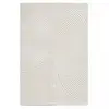 Image de Tapis Grand Salon 240x340 Tissé Crème Rectangle Motif Simple Lyn9 B