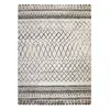 Image de Tapis Berbère 120x170 Tissé Motifs Tribaux Lyn8 Mabal Crème