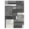 Image de Tapis salle de réception 160x230 tissé gris rectangle motif géométrique lyn8 geome