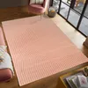Image de tapis salon 160x225 tissé rose rectangle motif géométrique LYN49 ARCROL