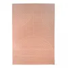 Image de Tapis Salon 200x290 Tissé Rose Rectangle Motif Géométrique Lyn49 Arcrol