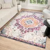 Image de Tapis Vintage Oriental 200x280 cm - LYN3 MED - Couleur : multicolore violet orange bleu
