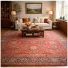 Image de Tapis orient 120x170 nomedi rouge , tapis en coton