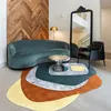 Image de Tapis salon 120x170 CIRCLAR Multicolore tapis en laine et viscose pour un aspect doux et soyeux