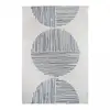 Image de Tapis Extérieur, Kilim Reversible 120x170 Av Reversible Bleu Et Crème