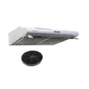 Image de BELDEKO - Hotte Casquette / Visière 60 cm BLANCHE - 240 m3/h - 100 Watts - Filtre inclus