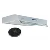Image de BELDEKO - Hotte Casquette / Visière RIVAGE 60 cm BLANC - 100W - 210 m3/h