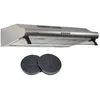 Image de BELDEKO Hotte Casquette 60 cm Inox 435 m3/h 203W - Marque Française