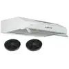 Image de Beldeko hotte casquette 60 cm blanc 435 m3h 200w - marque française