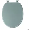 Image de TENDANCE - Abattant WC MDF 18 pouces Vert amande attaches plastiques
