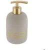 Image de DISTRIBUTEUR A SAVON STRIE GRES OR 400 ML - GRIS - Tendance