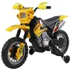 Image de Moto Cross Électrique Enfants Booster jaune