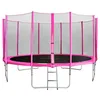 Image de Myjump 4,30 M Trampoline De Jardin Rose