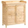 Image de Armoire De Jardin Sur Pieds Linette Bois De Sapin