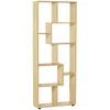 Image de Bibliothèque Étagère Zigzag Zéphyr En Bois Naturel