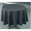 Image de Nappe Ronde Infroissable Et Anti-tâches