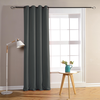 Image de Rideau Occultant Homemaison 140 X 260 Cm Gris 100% Polyester