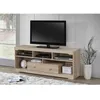 Image de Meuble TV MERSIN 150 cm à 1 tiroir et 5 niches coloris Sonoma.: 40 Marron
