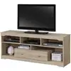 Image de Meuble tv mersin 150 cm à 1 tiroir et 5 niches coloris sonoma.