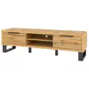 Image de Meuble tv xl 180cm collection milo. Coloris chêne. Style design.