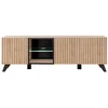 Image de Meuble Tv Nielsen   160 Cm Avec Éclairage Led Intégré