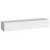 Image de Meuble TV suspendu 180 cm   Blanc   Collection SWITCH   Finitions brillantes   Design moderne