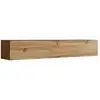 Image de Meuble tv suspendu 180cm coloris chêne wotan. Collection switch.