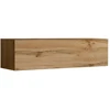 Image de Meuble Tv Suspendu Coloris Chêne Wotan 120cm Collection Switch.