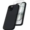 Image de Coque Pour Iphone 15 Plus Silicone Noir + 2 Verres Trempes Little Boutik®