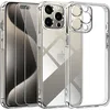 Image de Coque Pour Iphone 15 Pro Silicone Transparente + 2 Verres Trempes Little Boutik®