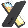 Image de Coque Pour Xiaomi Redmi 13c / Poco C65 Silicone Noir + 2 Verres Trempes Little Boutik©