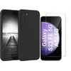 Image de Coque Little Boutik Pack Coque Silicone Verre Trempé Samsung Galaxy S23 Fe Noir