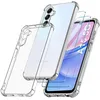 Image de Coque Little Boutik Coque Silicone Samsung Galaxy A15 Angles Renforcés Transparent Verre Trempé X2