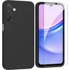 Image de Coque Little Boutik Pack Galaxy A15 Silicone Noir Verre Trempé