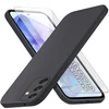 Image de Coque Little Boutik Galaxy A55 5g Silicone Noir Verre Trempé