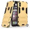 Image de Housse Etui Coque Rigide Anti Choc Pour Apple Iphone X + Film Ecran - Or
