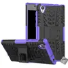 Image de Housse Etui Coque Rigide Anti Choc Pour Sony Xperia L1 + Film Ecran - Mauve