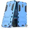 Image de Housse Etui Coque Rigide Anti Choc Pour Nokia 2 + Film Ecran - Bleu Clair