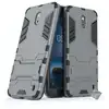 Image de Housse Etui Coque Rigide Anti Choc Pour Nokia 2 + Film Ecran - Gris