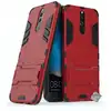 Image de Housse Etui Coque Rigide Anti Choc Pour Huawei Mate 10 Lite + Verre Trempe - Rouge