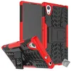 Image de Coque rigide anti choc pour Sony Xperia XA1 Plus + film ecran - ROUGE