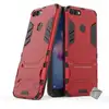 Image de Housse Etui Coque Rigide Anti Choc Pour Huawei P Smart + Film Ecran - Rouge