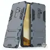 Image de Housse Etui Coque Rigide Anti Choc Pour Samsung Galaxy S9+ Plus + Film Ecran - Bleu Fonce